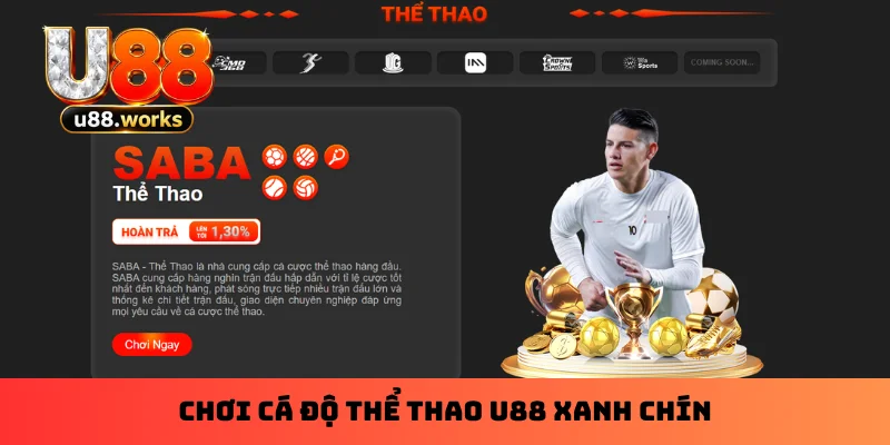 Chơi cá độ thể thao U88 xanh chín
