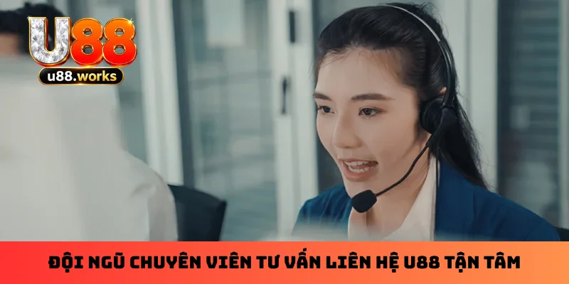 Đội ngũ chuyên viên tư vấn liên hệ U88 tận tâm Đội ngũ chuyên viên tư vấn liên hệ U88 tận tâm