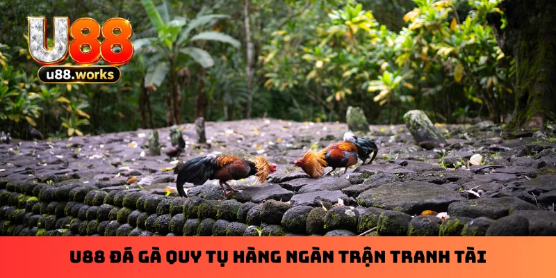 U88 đá gà quy tụ hàng ngàn trận tranh tài